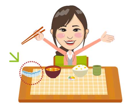 食事の時に外せるマウスピース矯正装置